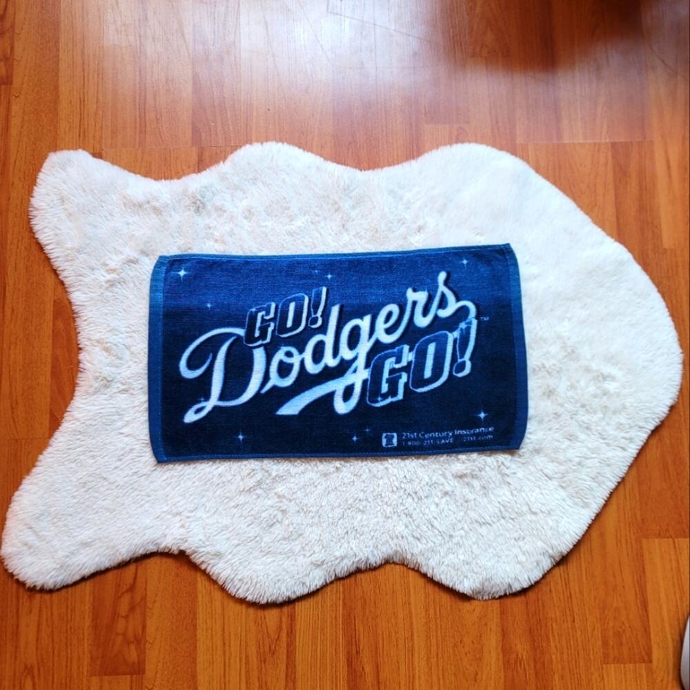 Los Angeles Dodgers Rally Towel Blue Go Dodgers Go!